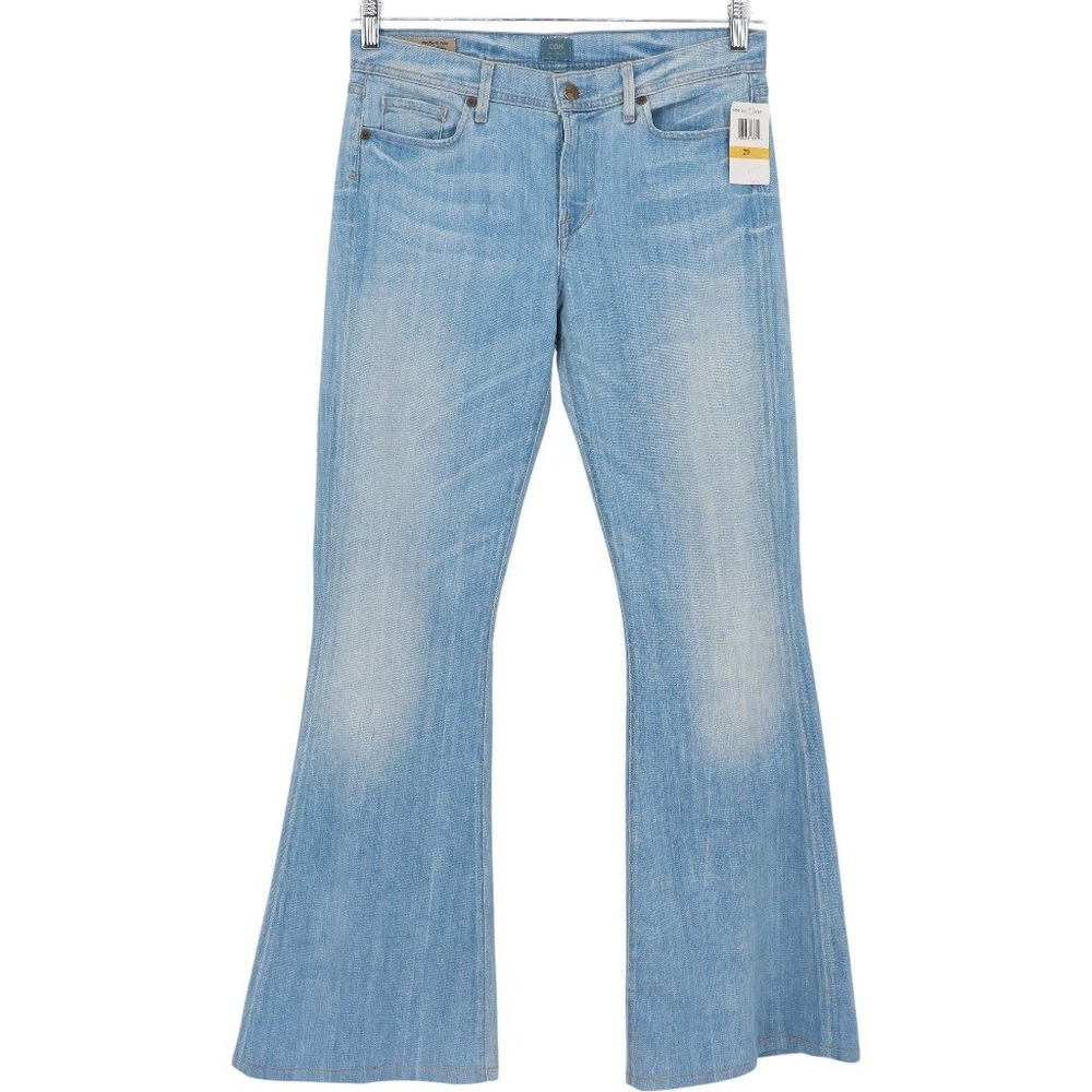 Citizens of Humanity Crystal Bell Bottom Jeans Womens Size 29 Light Wash Blue